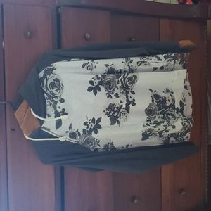 EUC Large Ampersand Ave. Double Hood Sweatshirt